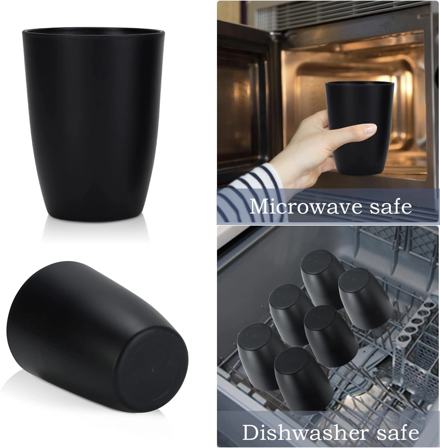 Plastic Cup - 8 pcs - 750 ml