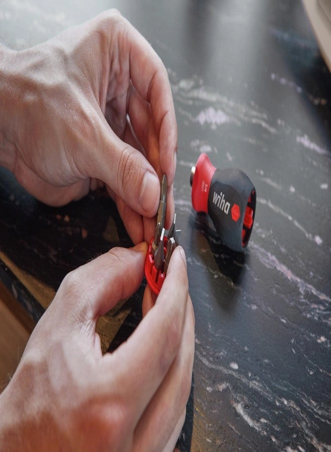 38045 Stubby Multi-Bit Screwdriver Six-In-One