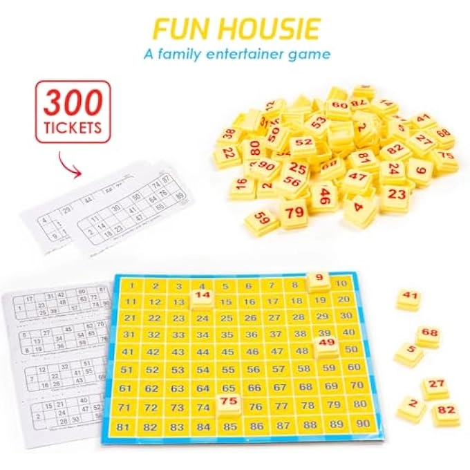 Fun Housie - 300 Tickets
