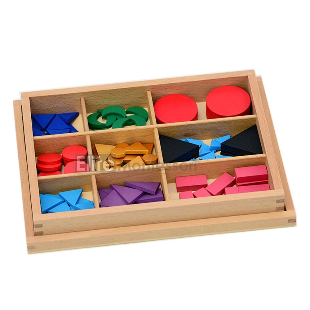 Elite Montessori Basic Wooden Grammar Symbols - 3 years and up 100 pieces