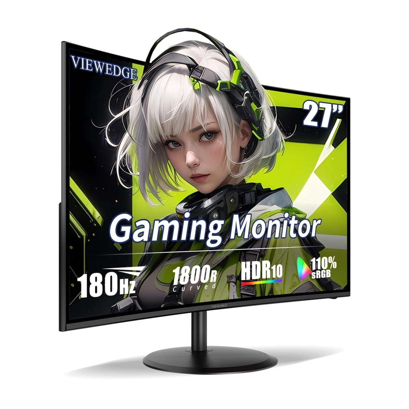 Curved Gaming Monitor - CS27FHUS 27 inch 1920 x 1080 Pixels