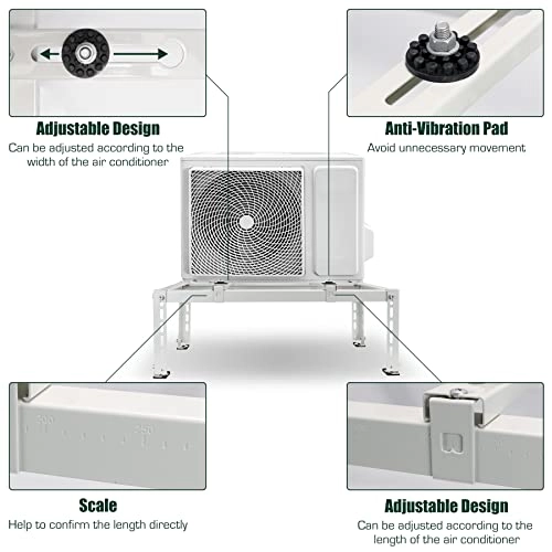 Ground Stand - Heavy Duty 400 lbs Adjustable 4''-12''