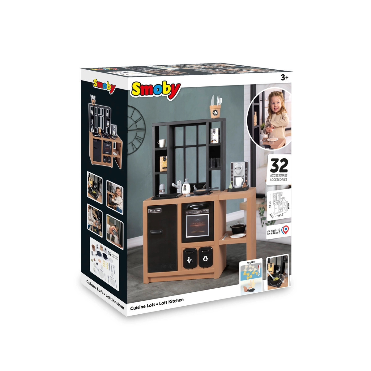 Urban Style Kitchen Playset - 32 pcs (26106585-7600312600)