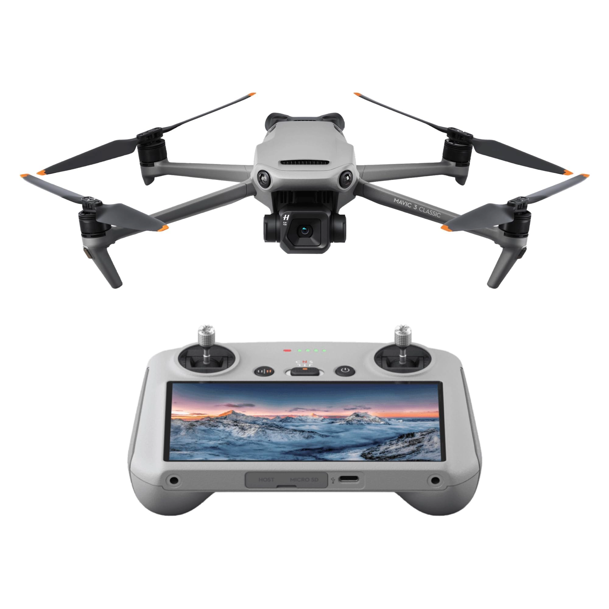 Mavic 3 Classic - 5.1K 120FPS + RC Remote - 5.5-inch HD Display