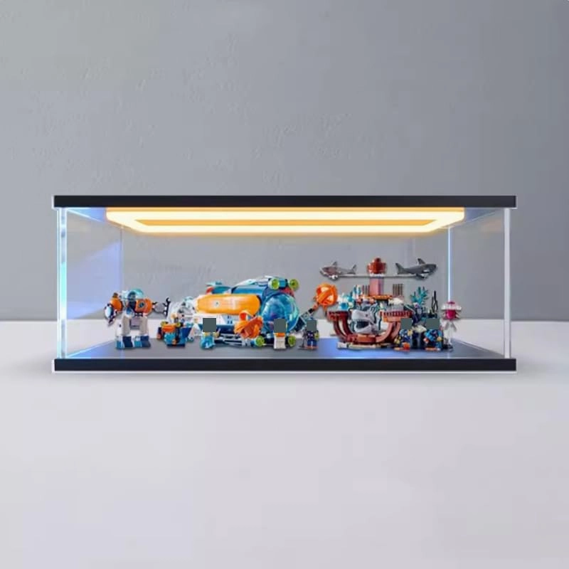 Clear Acrylic Display Case - Lego City