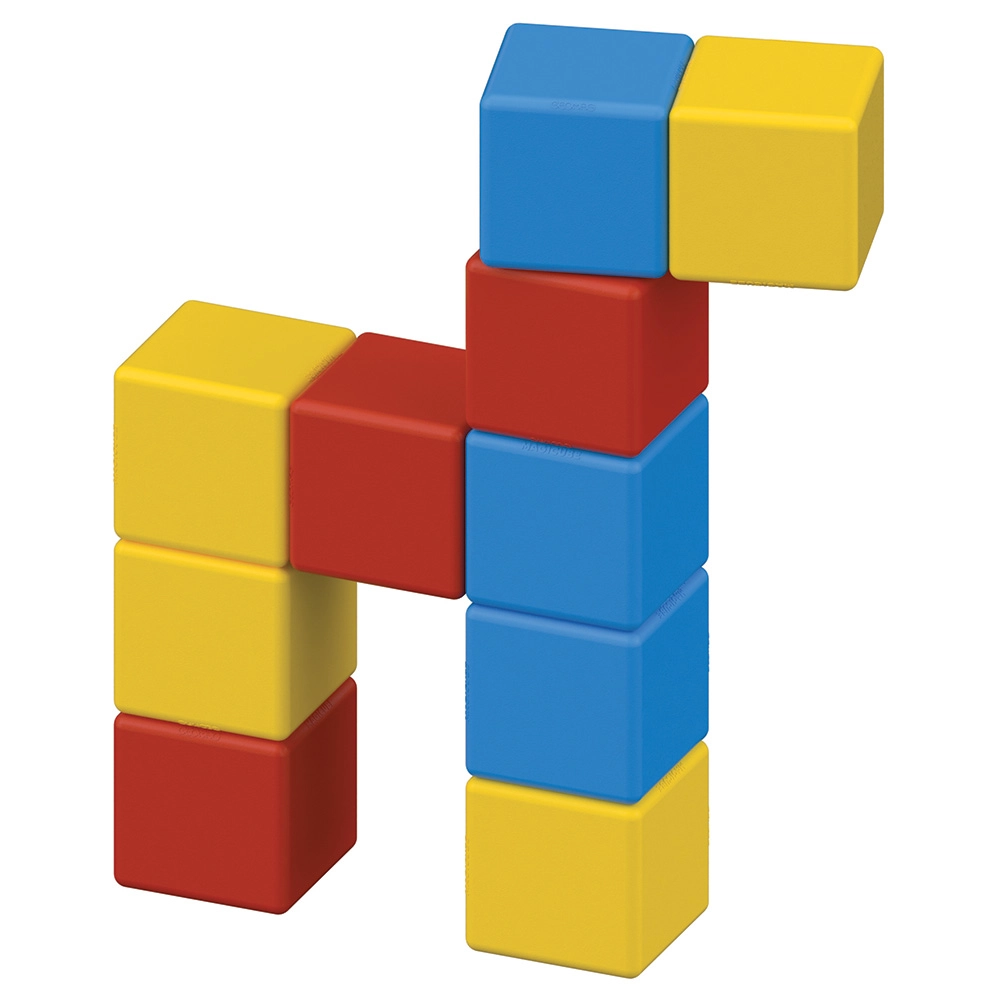 Magicube Math Building And Clips - 55 pcs
