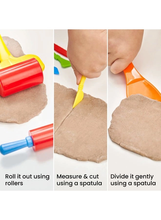 Air Dry Modeling Clay Kit - Sandy Clay 1.13 Kg 4 pcs.