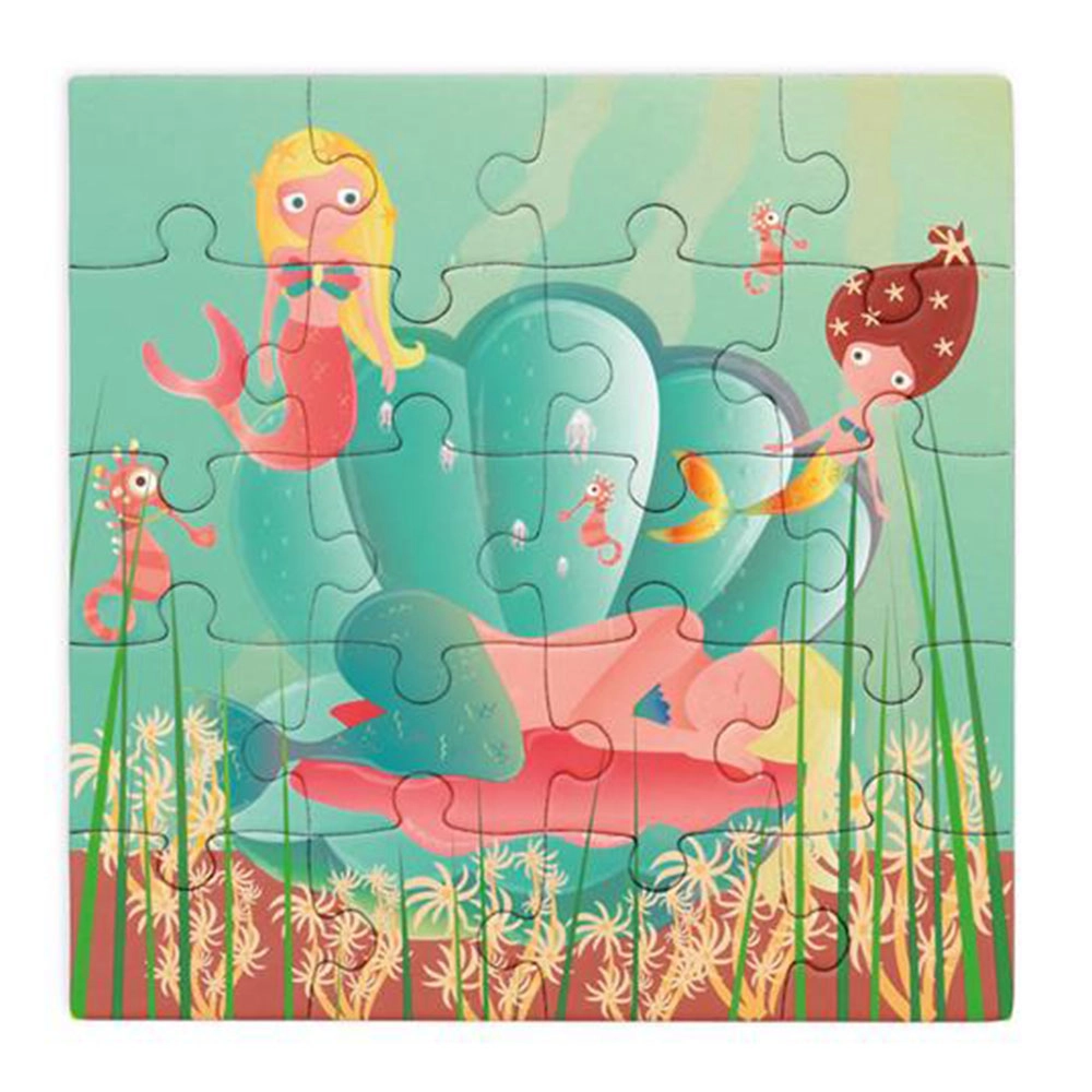 Mermaids Magnetic Puzzle Book To Go - 3 + 20 Pieces