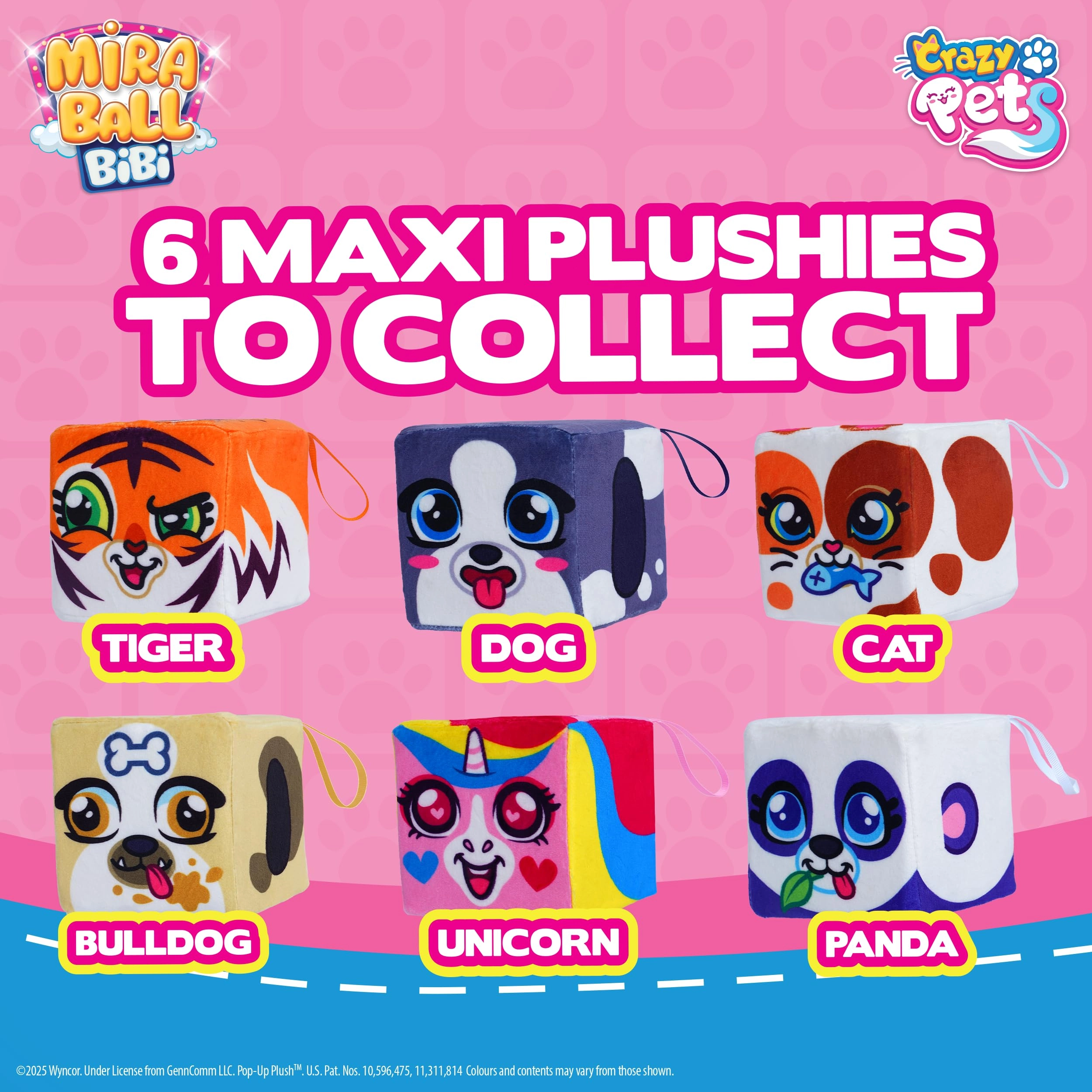 Crazy Pets Bibi 9.5 cm Plush