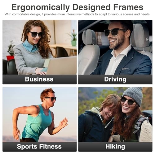 AI Translation Glasses - Wireless Bluetooth Real-Time Translation 144 Languages