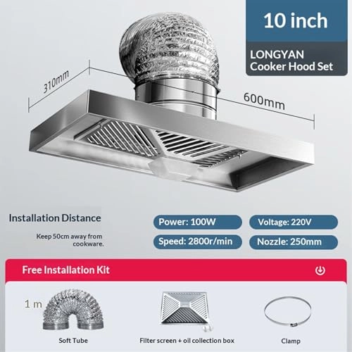 Household Kitchen Ventilator - 600mm