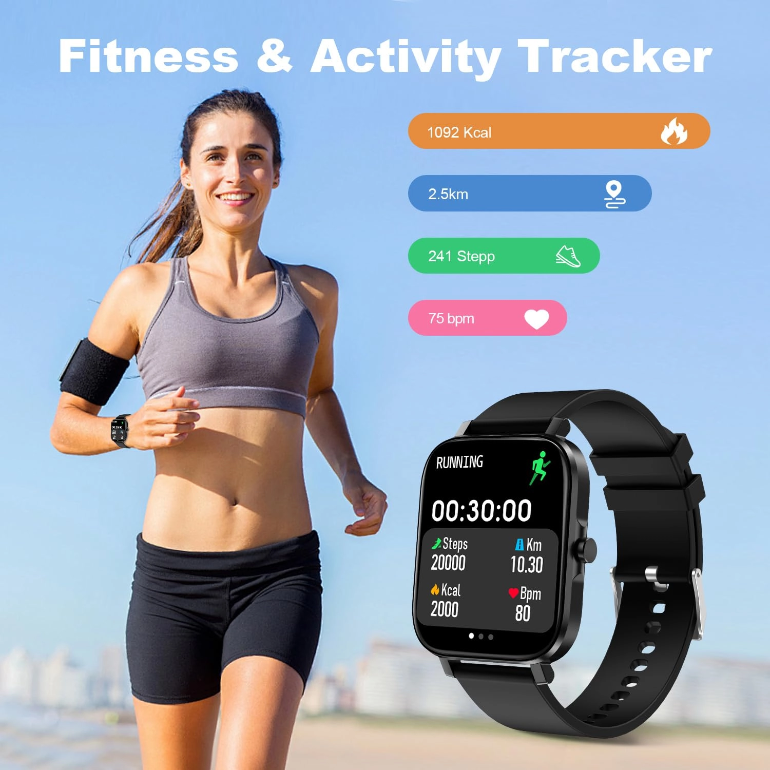 Smart Watch Zinc Alloy