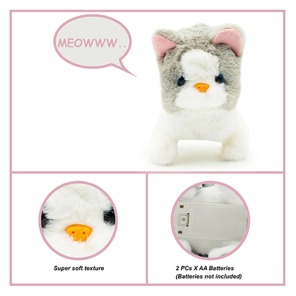 Battery Operated Walking Pet Spotty - 6.5-Inch