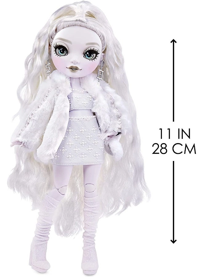 Natasha Zima Fashion Doll - Grayscale 11 inch 2 Designer Dove White Outfits Ages 6+