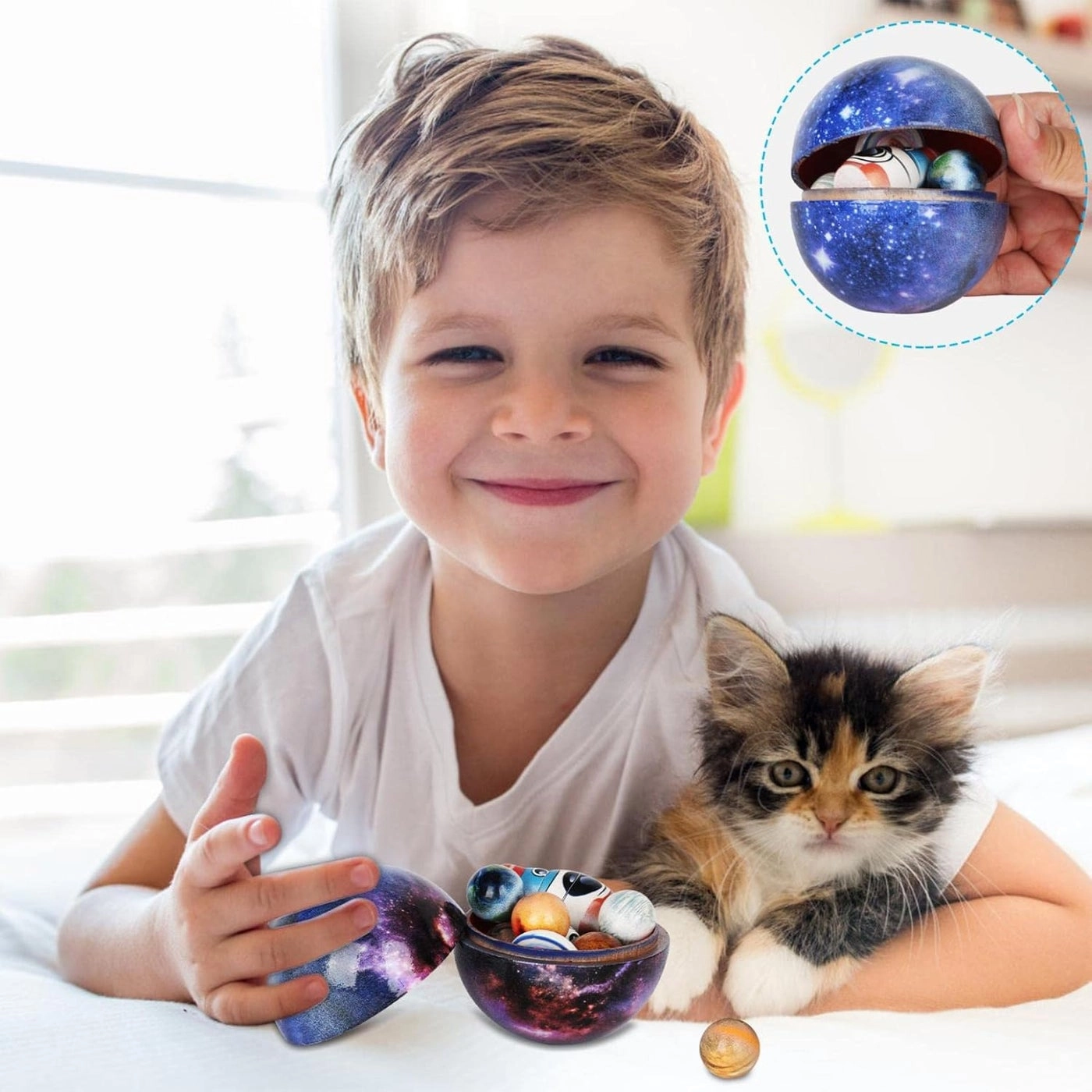 Wooden Solar System - 8 Planets Astronomy