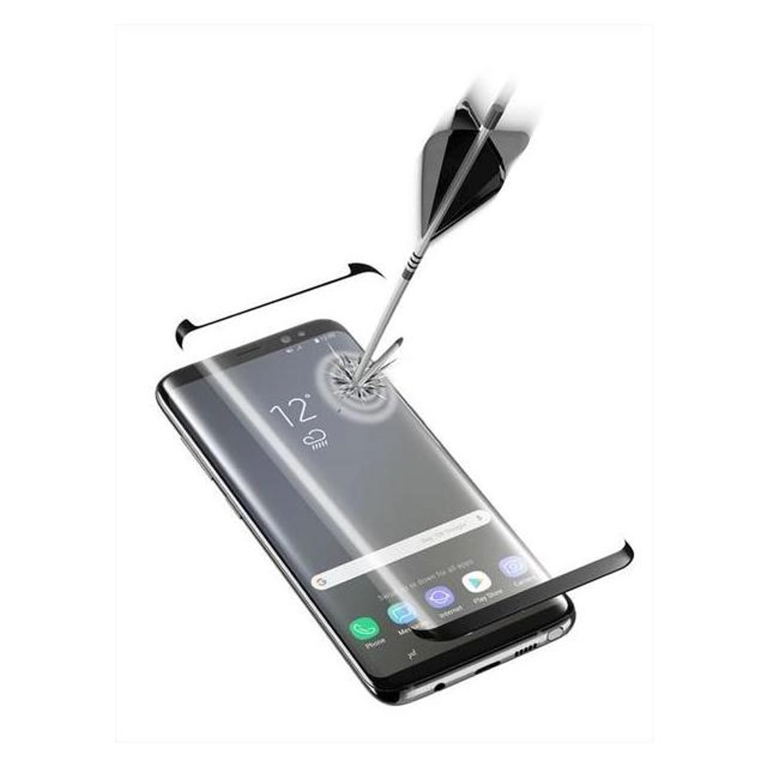 Cellularline Clear Tempered Glass Screen Protector For Samsung Galaxy Note 9