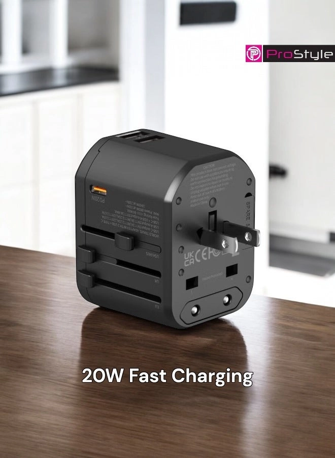 Universal Travel Adapter - 20W