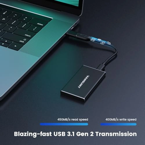 Portable External SSD - 500GB