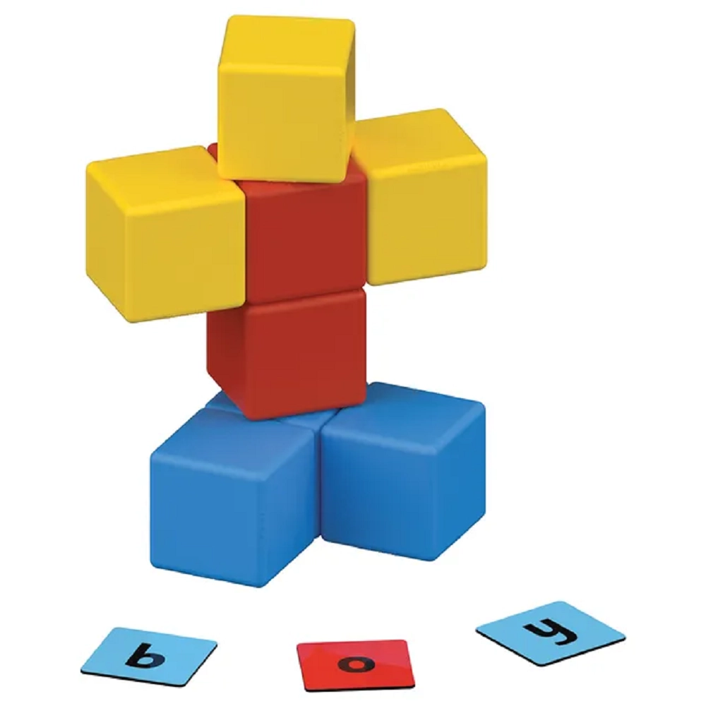 Magicube Math Building And Clips - 55 pcs