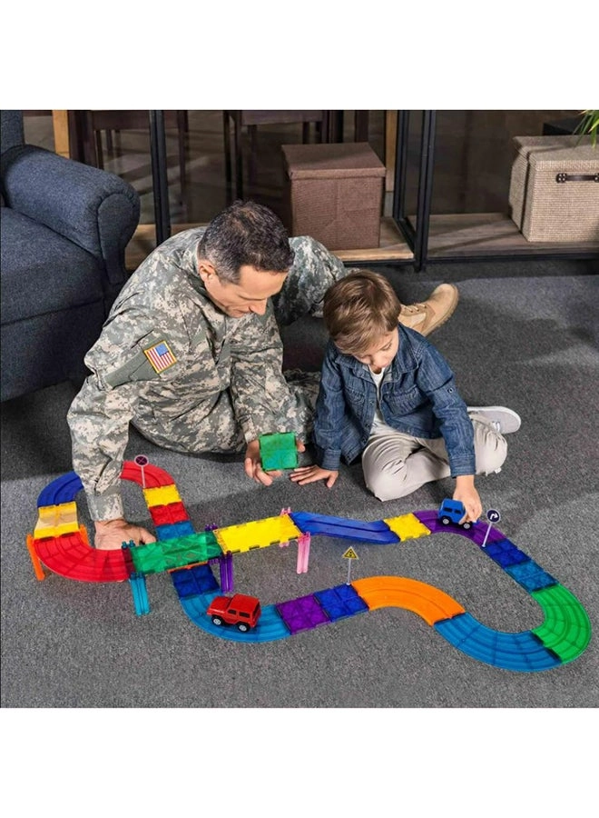 Magnetic Race Car Track - 30 pcs