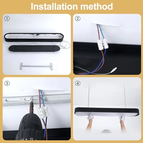 Modern Oval LED Chandelier - up to 100cm