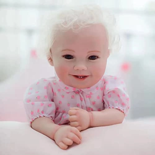 Reborn Baby Doll - 55cm Soft Silicone Limbs Cloth Body
