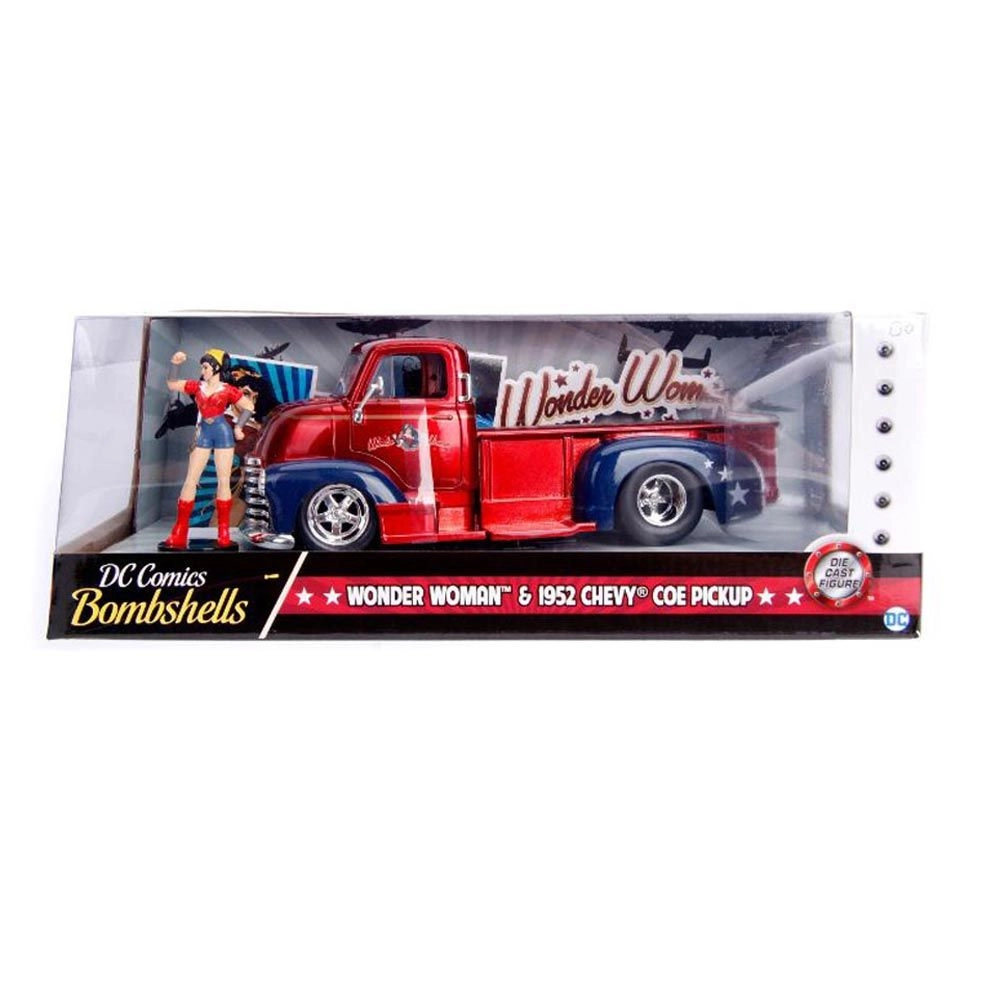 DC Bombshells 1952 Chevy COE Pickup - 1:24