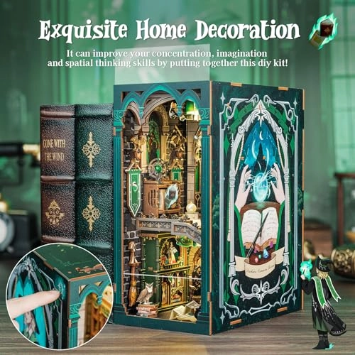 Book Nook Kit - Darkness Common Room miniature