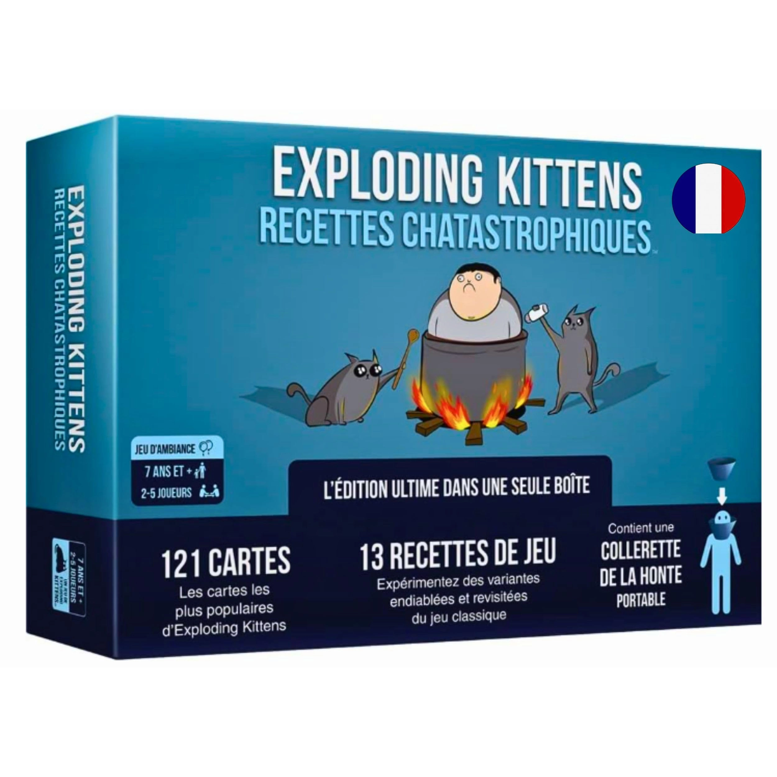 Asmodee Exploding Kittens: Chatastrophic Recipes - Card Game (French)