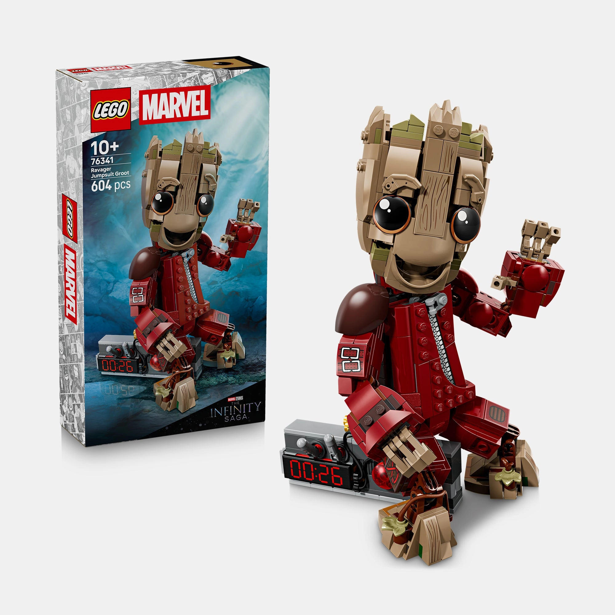 Groot - Ravager Jumpsuit Groot - Lego® Super Heroes - 10+ yr(s) 604 piece(s)