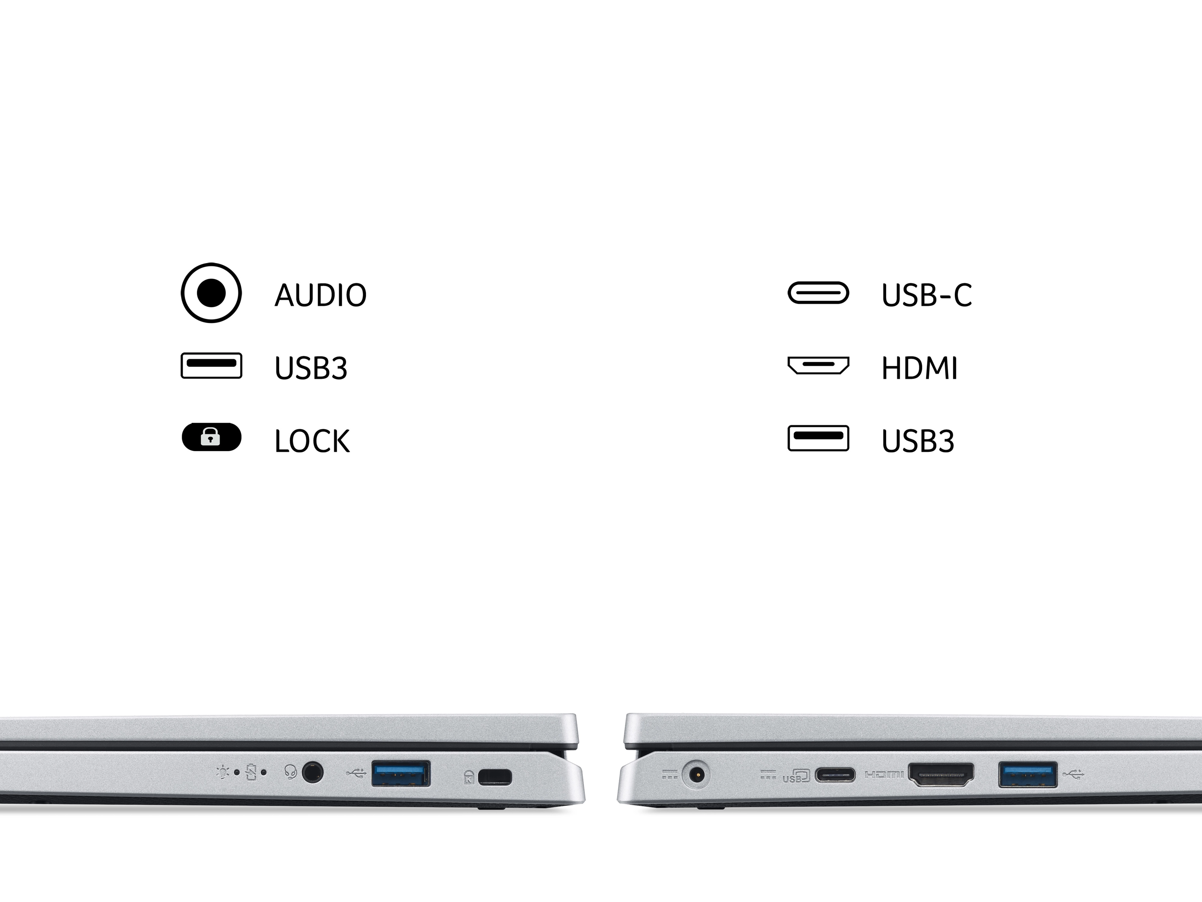 Aspire 3 Spin 14 A3SP14 - 14'' Celeron-N100 4GB DDR5 128GB SSD