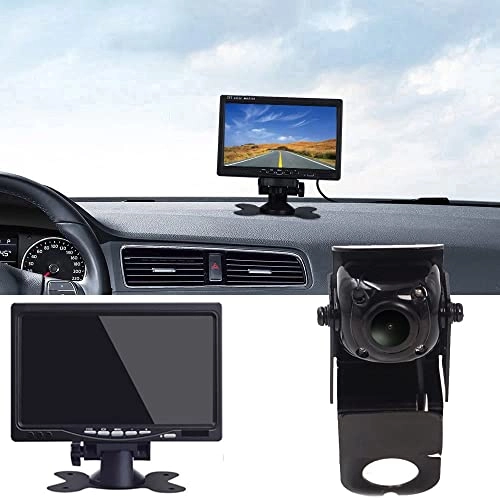 Rear View Camera + TFT LCD Screen Car Monitor - 7 Inches