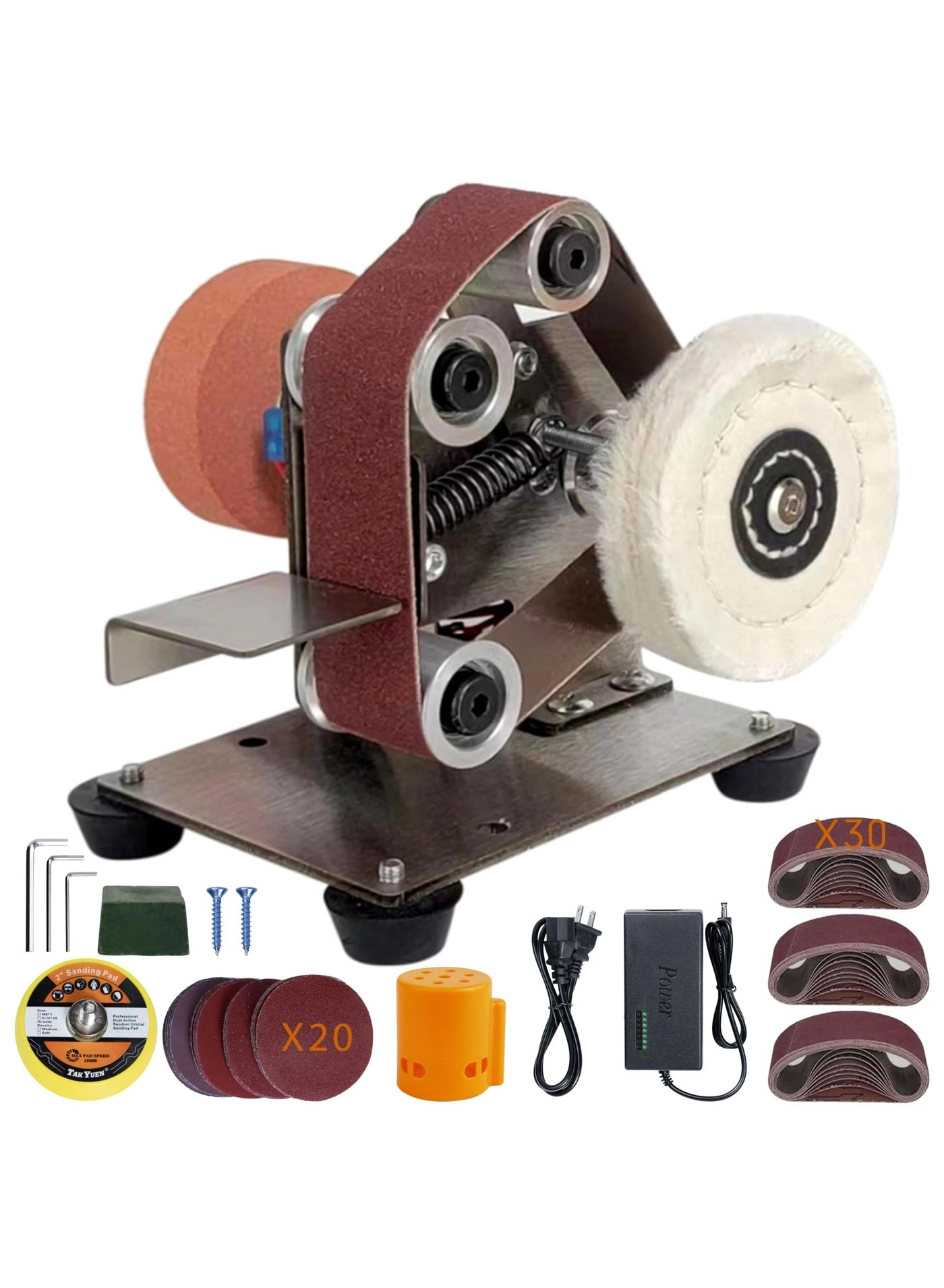 Mini Belt Sander - 15 Degree 7 Speed Kit