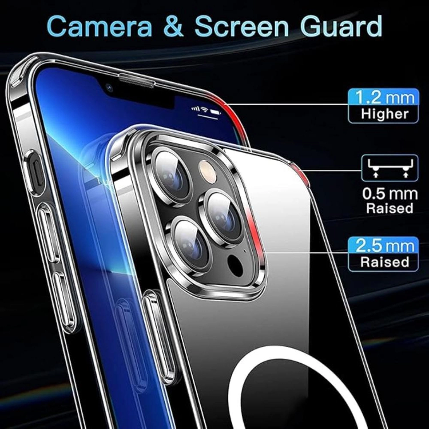 iPhone 15 Pro Case - TPU and acrylic for iPhone 15 Pro