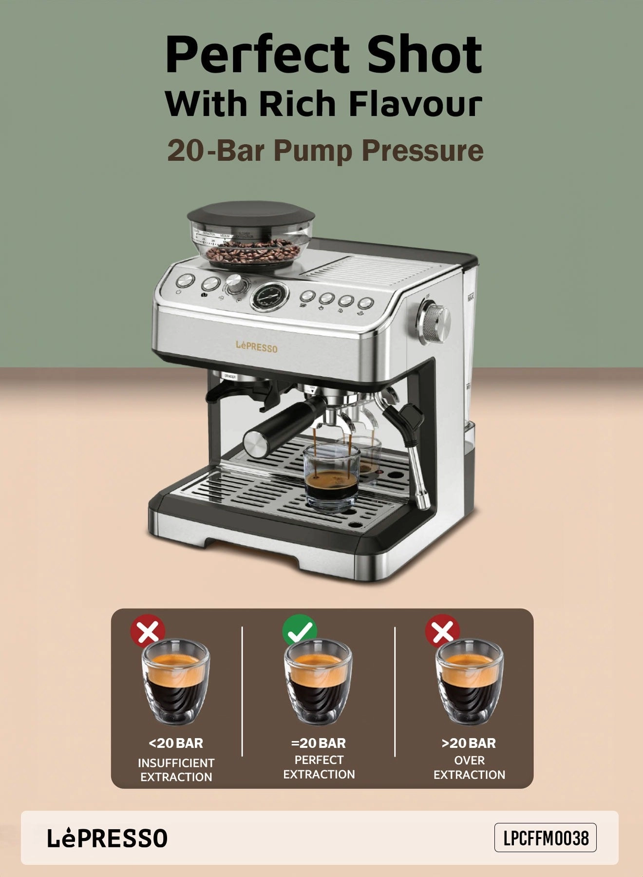 Dual Boiler Espresso Machine LPCFFM0030