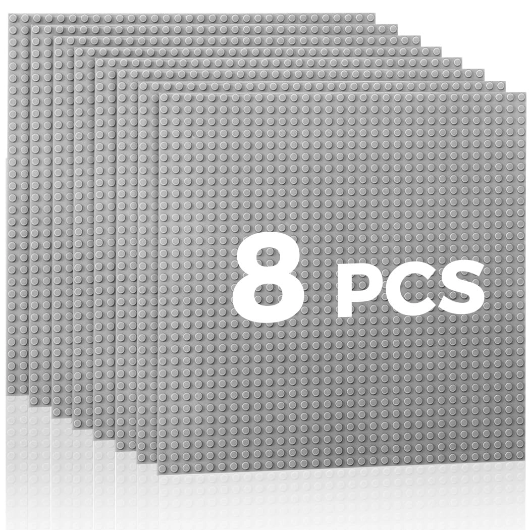 Classic Building Baseplate - 8 pcs