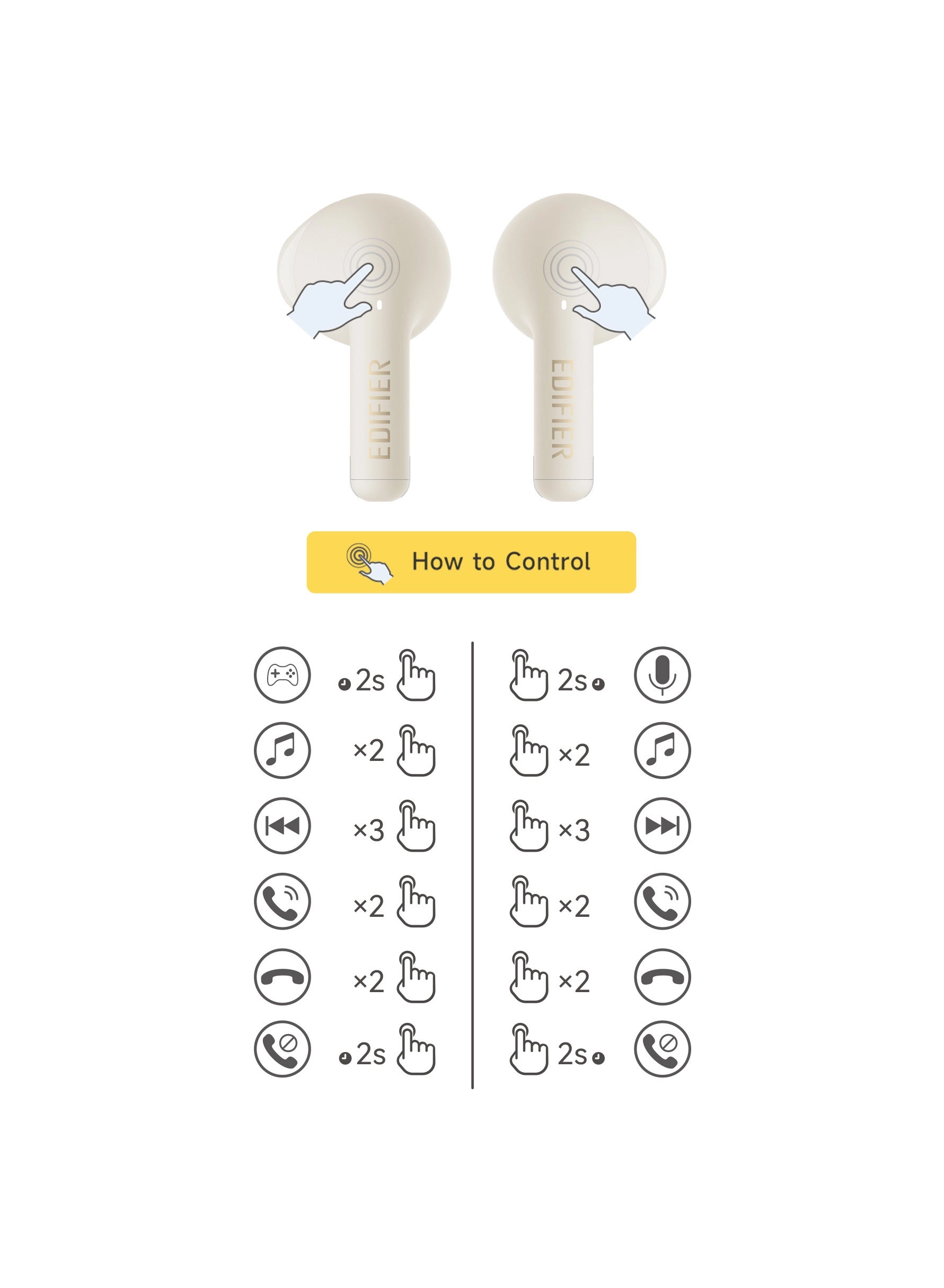 X2s Wireless Earbud