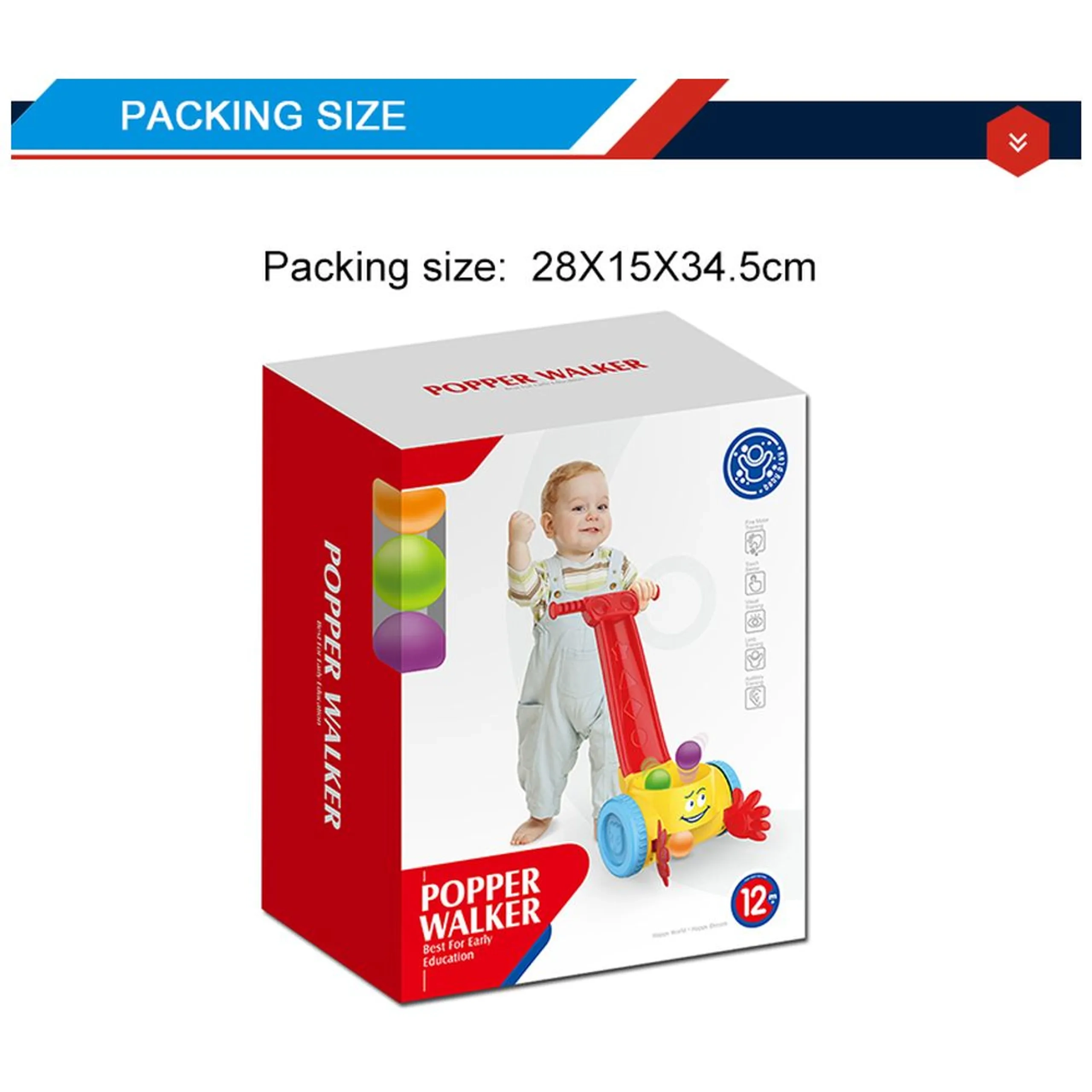 Baby Walker - Push Walker Ball Drop Music & Lights