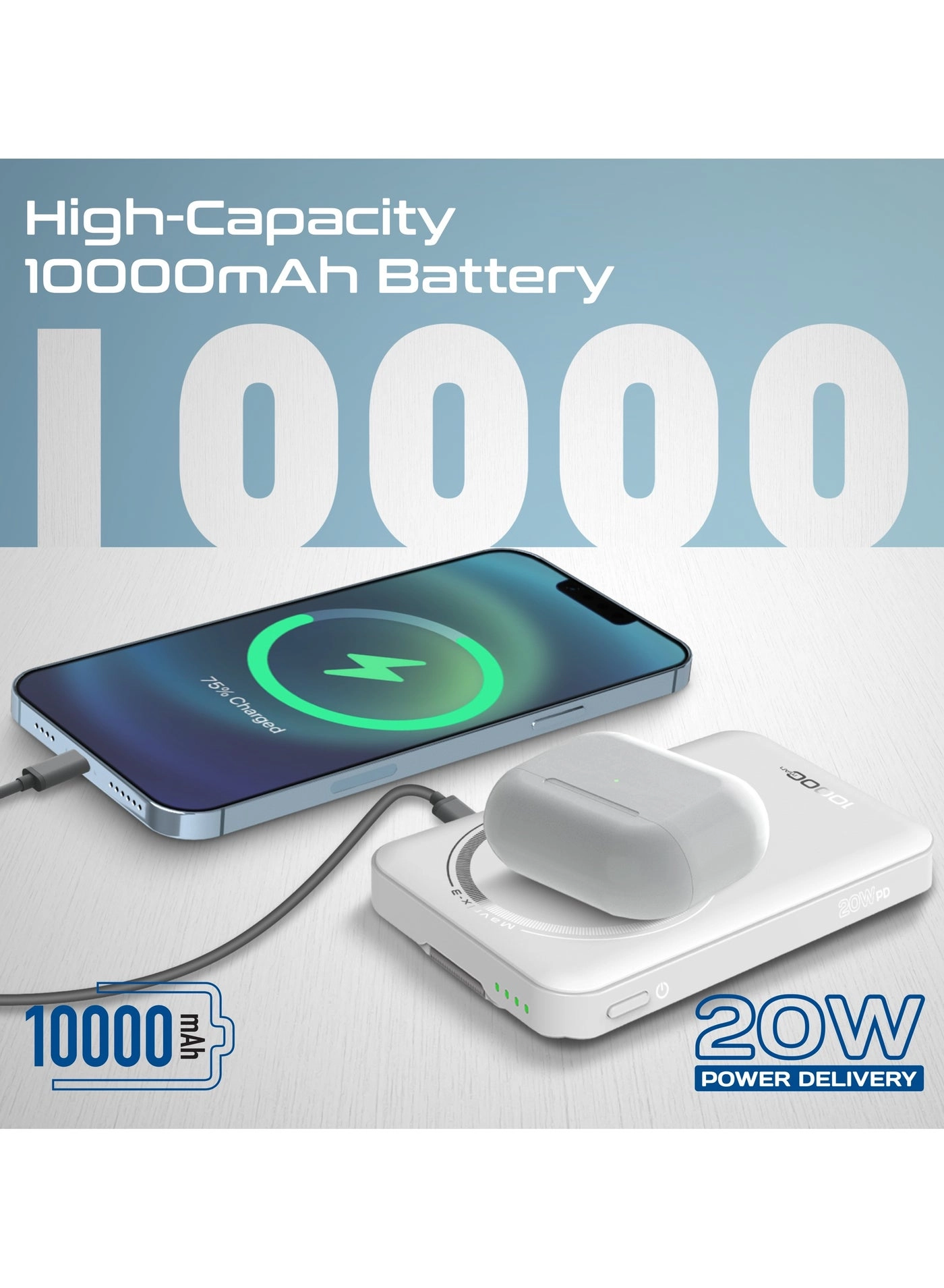 Mavrix - 10000 mAh 35 Watt