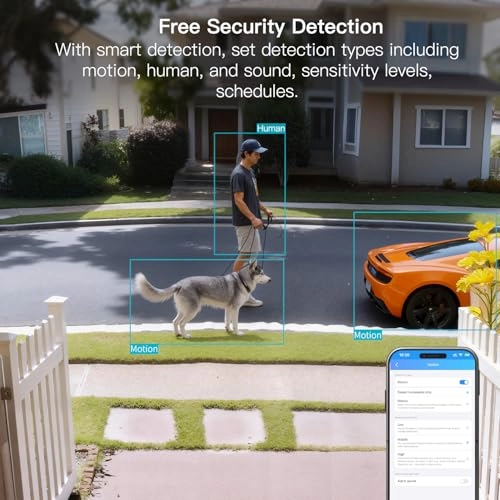 Outdoor Security Camera 2.5K