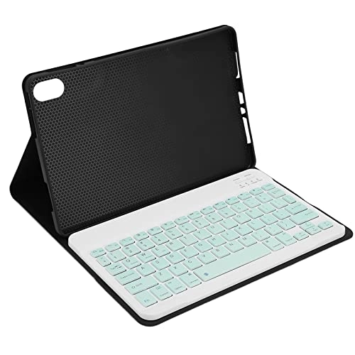 Bluetooth Tablet Keyboard - Waterproof Wide Keys + Protective Leather Case - for OPPO Pad 11