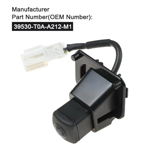 Rear View Camera - Compatible With CR-V 2014 2015 2016 2017 Direct Replacement