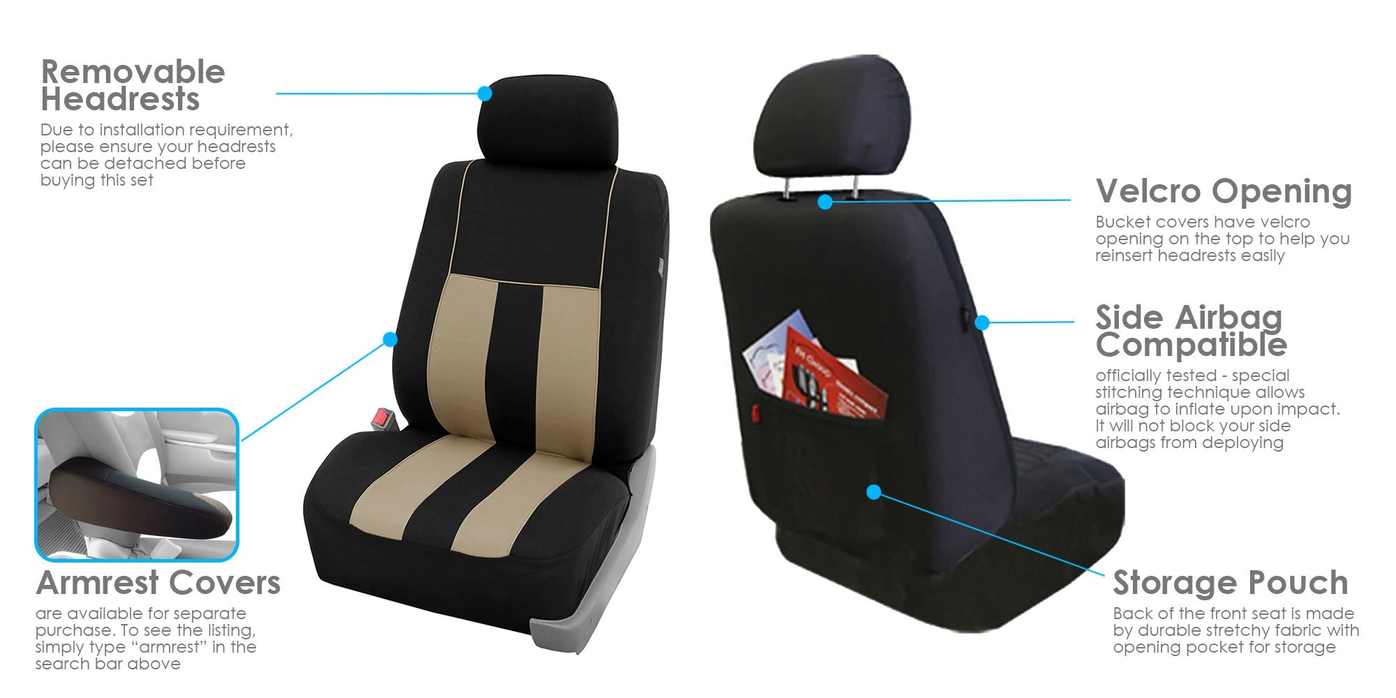 Car Seat Cover Full Set