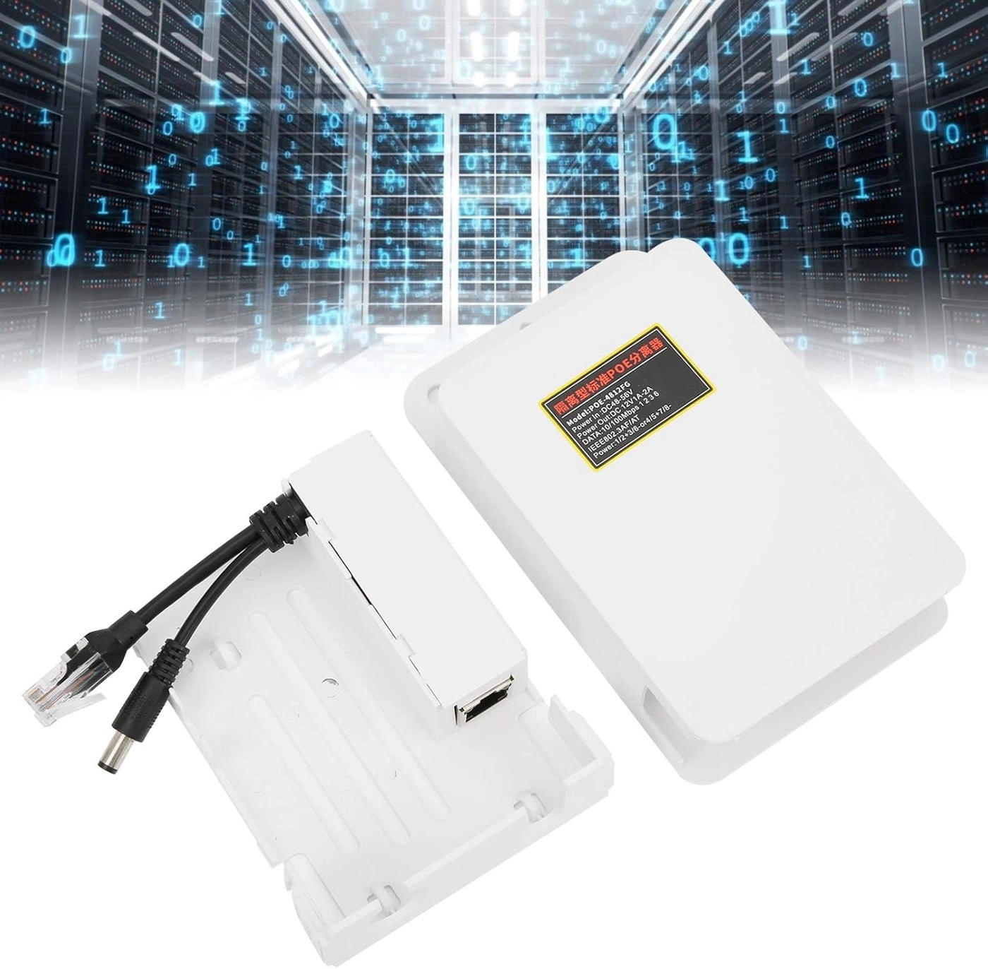 Poe Splitter - 48V to 12V 802.3af/at