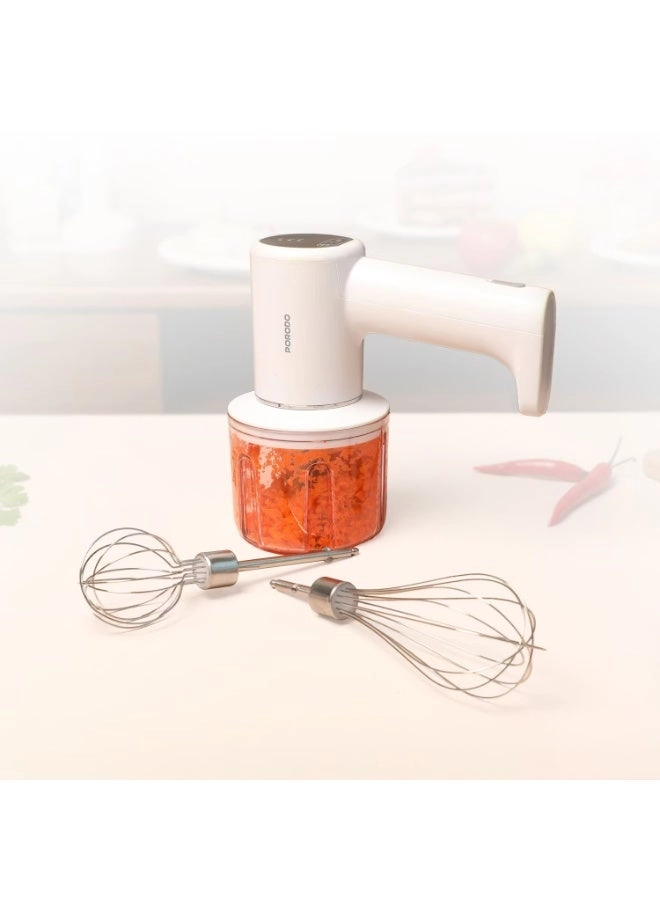 Lifestyle 2-in-1 Multi-Function Rechargeable Hand Blender - 20-45W