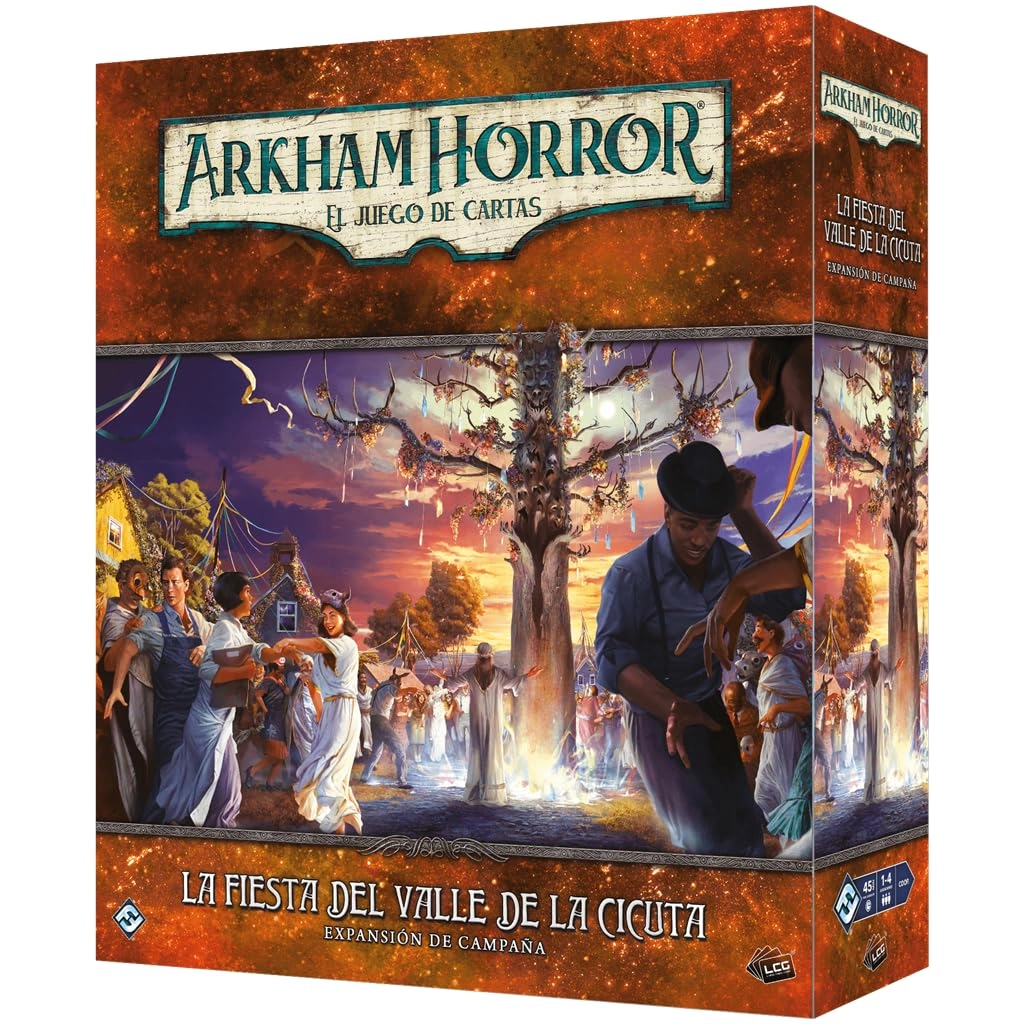 Fantasy Flight Games Arkham Horror LCG: Hemlock Valley Festival Campaign Expansion - Card Game (Spanish)