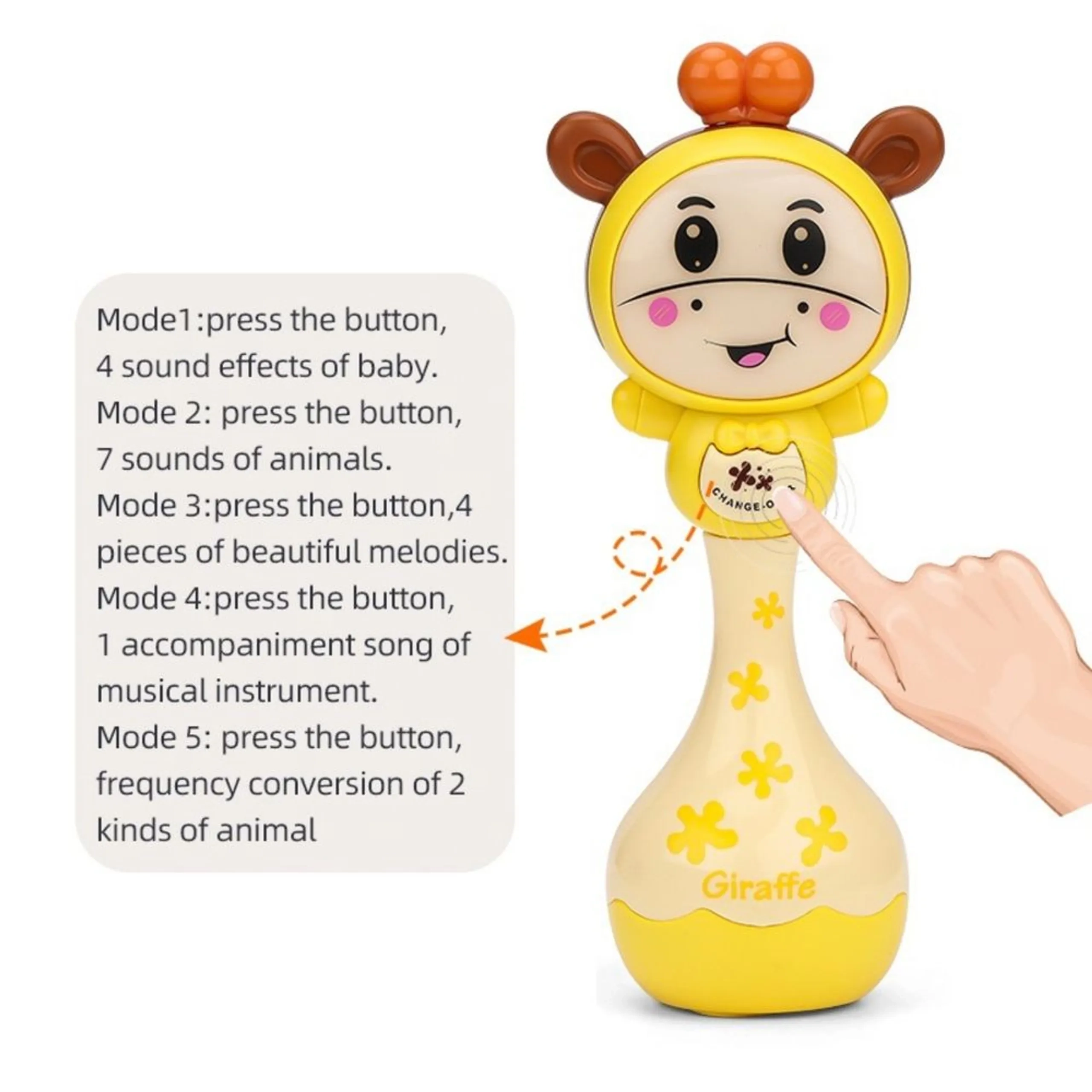 Baby Rattle - Suitable for 12 months & above