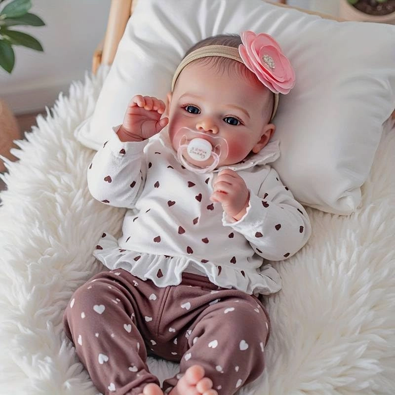 Reborn Baby Doll - 19 Inch Vinyl Cloth Body Ages 3+