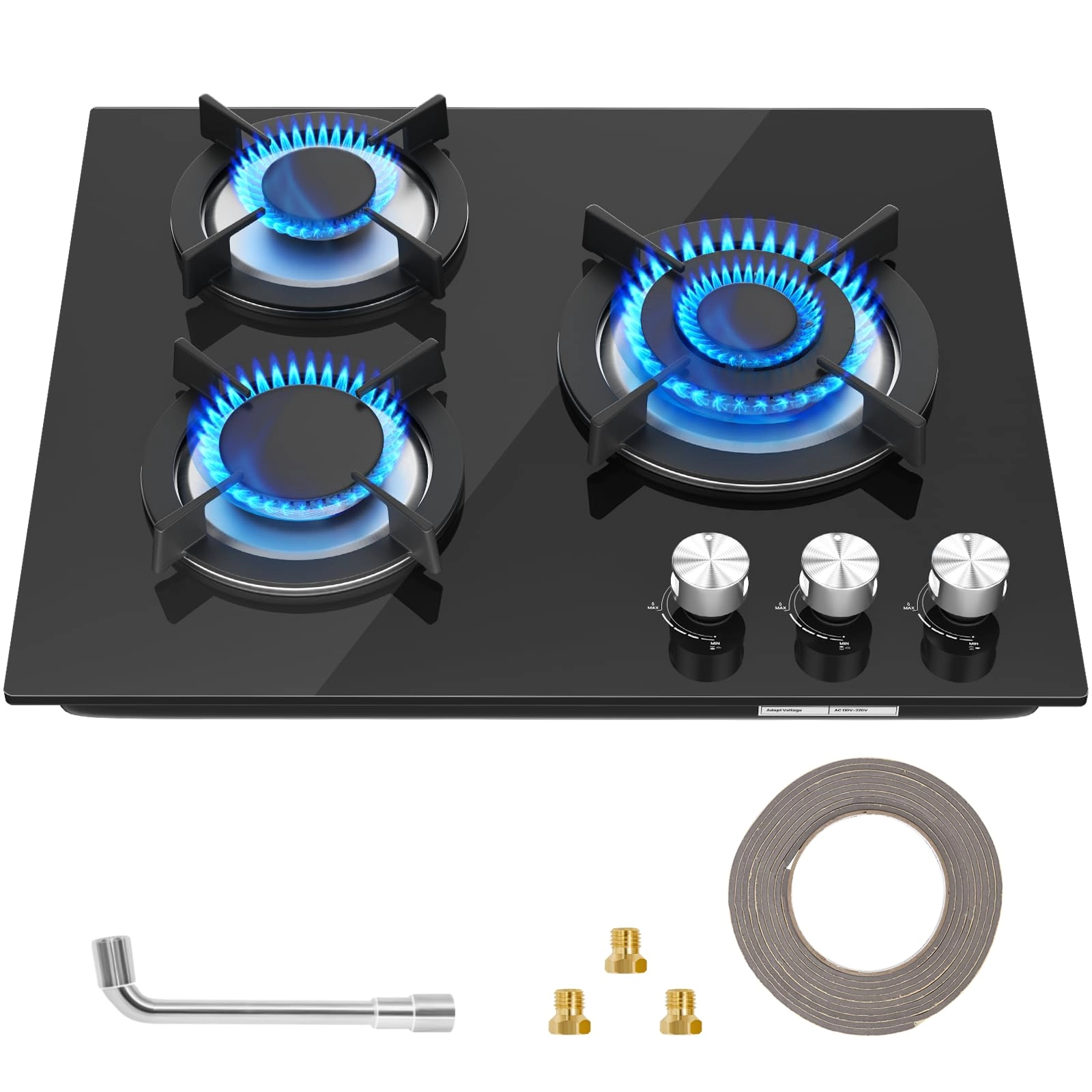 RQZ-Glass-UK Gas hob