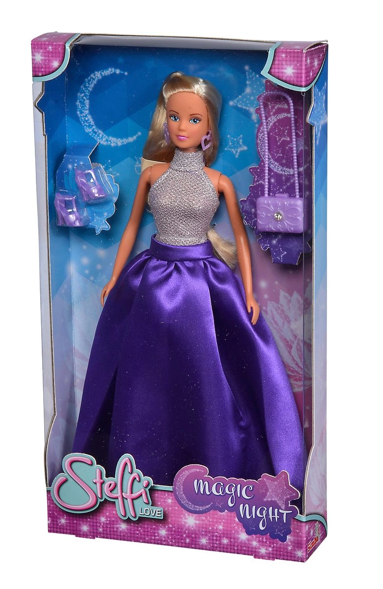 Steffi Love Dressing Doll - 29cm Purple Ages 3+